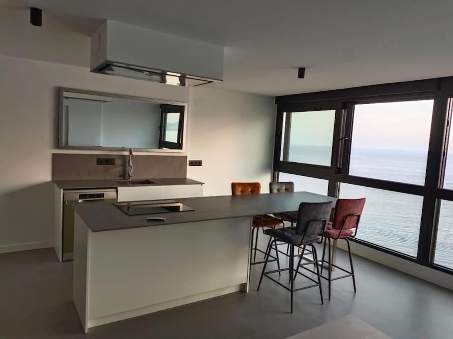 Estupendo Apartamento En Planta 23 Primera Linea Benidorm Buitenkant foto