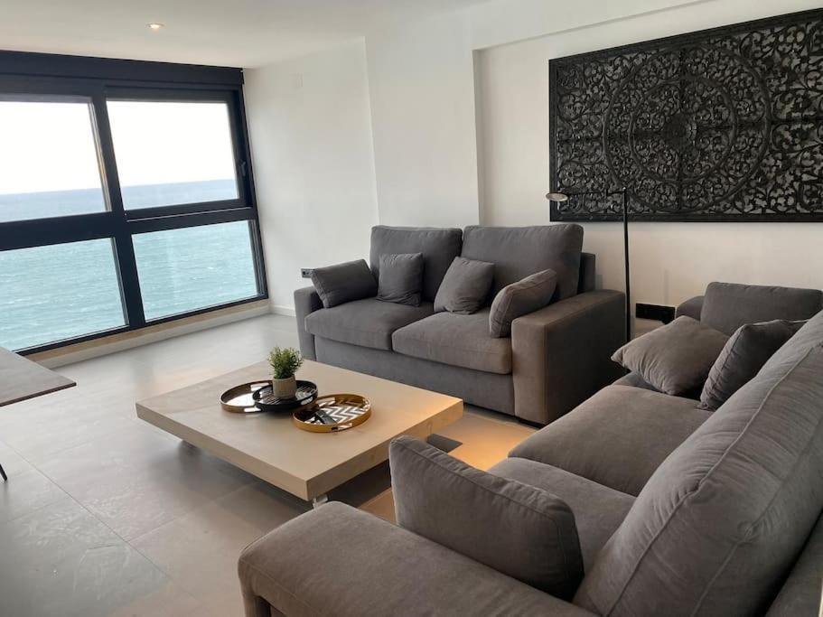Estupendo Apartamento En Planta 23 Primera Linea Benidorm Buitenkant foto